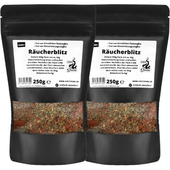 Спеції для копчення 2 шт 250 г EVERSMOKE