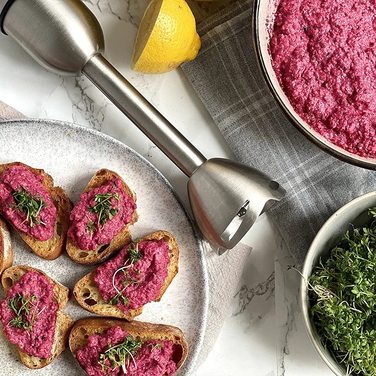 Блендер занурювальний 800 Вт з набором аксесуарів, 4 предмети Klamer