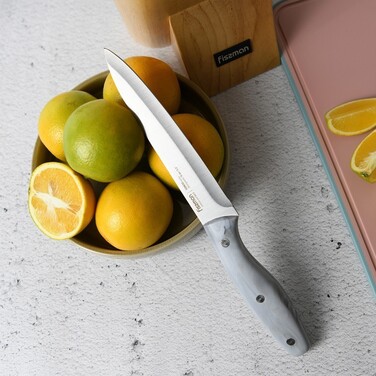 Набір ножів Fissman 3 пр. ROMERO 3CR13 сталь (2702)