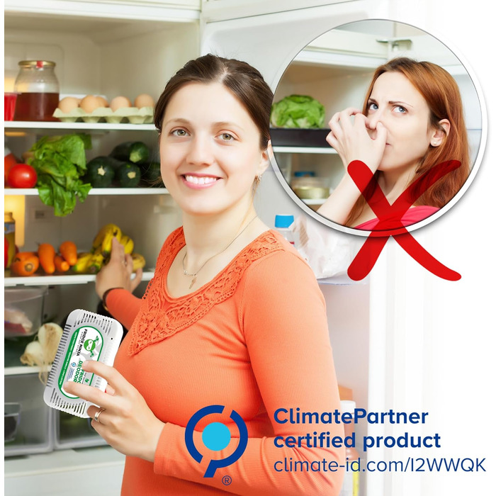 Натуральний нейтралізатор запахів для холодильника білий Ellis Harper