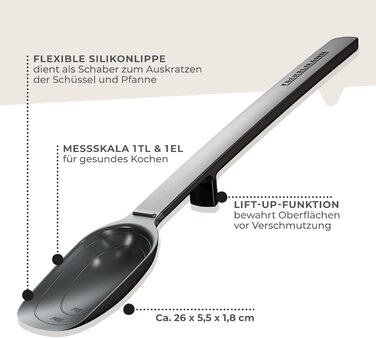 Ложка гибкая 26 см силикон Statement Fackelmann