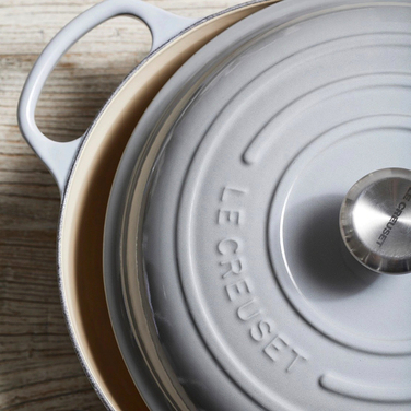 Каструля кругла 4,2 л димчасто-сіра Le Creuset