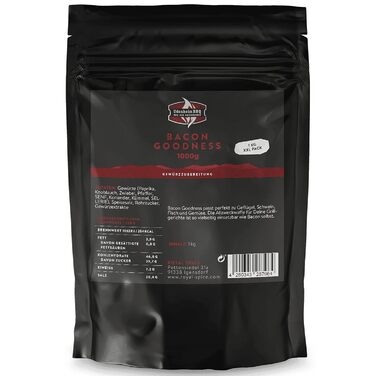 Беконна спеція для копчення 1 кг Udenheim BBQ