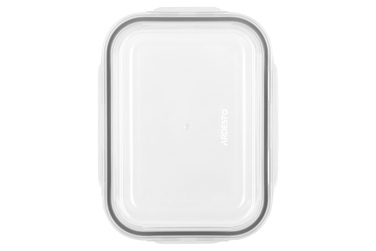 Контейнер для зберігання Gemini 1500 мл, прямокутний, боросилікатне скло