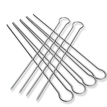 Шампури подвійні 30,5 см в корпусі з нержавіючої сталі GRILLI