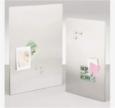 Магнітна дошка 60 х 80 см нержавіюча сталь Zeller