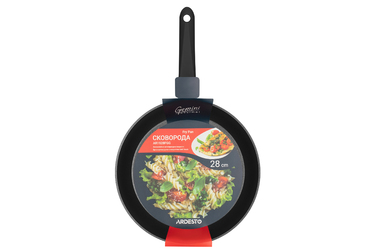 ARDESTO Gemini Gourmet Aosta Сковорода, 28см, Алюминий, Черный