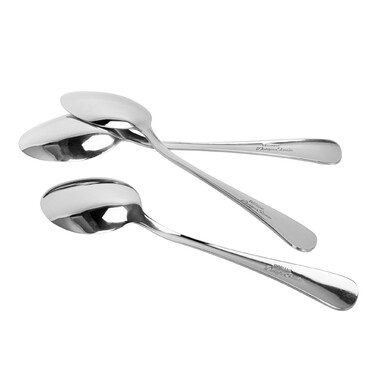 Набір столових ложок Fissman 3 предмети FELDON 20 см нержавеющая сталь (3056)