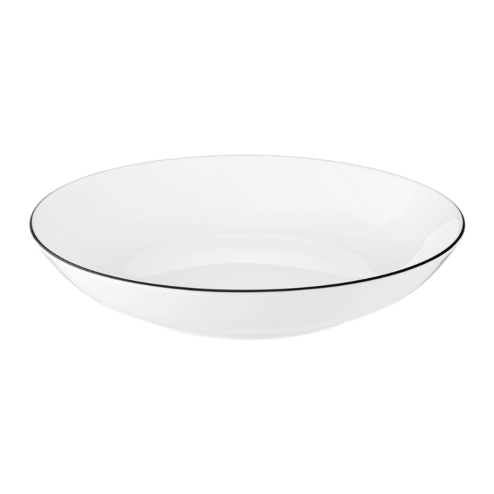 Тарілка для супу 21 см Coup Black Line Lido Seltmann
