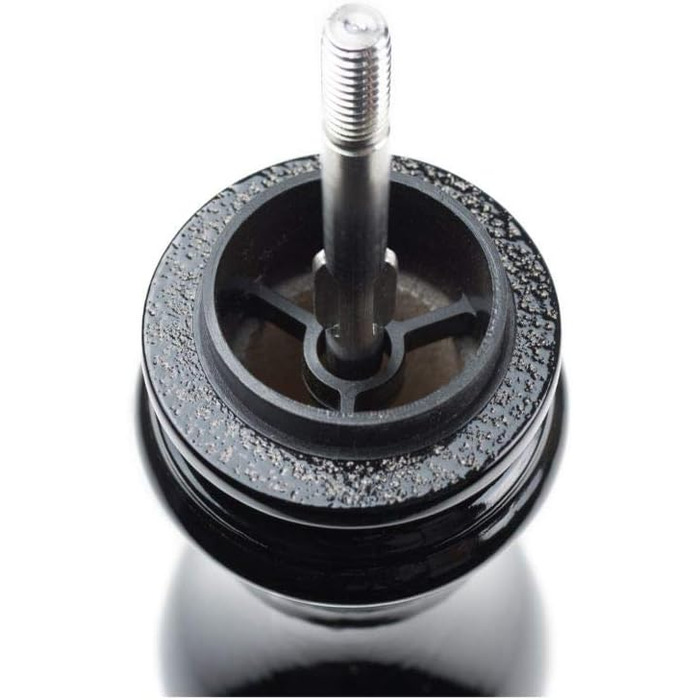 Млин для перцю Paris u'Select 40 см - 6 попередньо встановлених помелів - Виготовлений з деревини, сертифікованої PEFC - Французьке ноу-хау - Чорний лакований Pepper Mill Black лакований