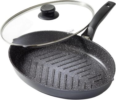 Сковорода для риби з кришкою 35 x 24 см STONELINE