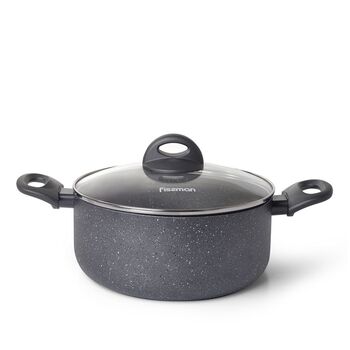 Кастрюля с крышкой 20 см 2,8 л MOON STONE Fissman