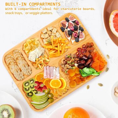 Контейнер для снеків з 6 відділеннями Clyfanesy