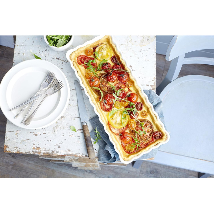 Форма для выпечки прямоугольная 36x15x5 см, бордовая Emile Henry