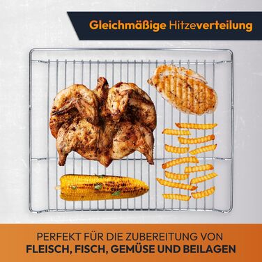 НАБІР деко 465 x 375 x 26 мм і решітка для гриля підходить для духовки Bosch Siemens 17008354, 00662999 решітка для гриля 00574876, емальоване, висувне, деко для випікання, деко для випічки, деко для торта, деко для піци (1 решітка для гриля)