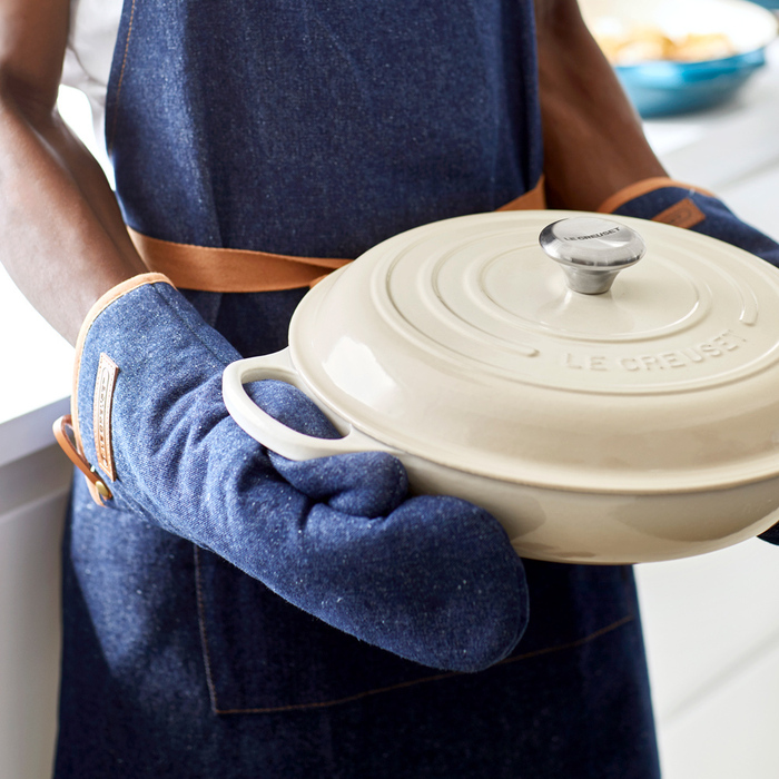 Рукавиця для духовки Denim Le Creuset