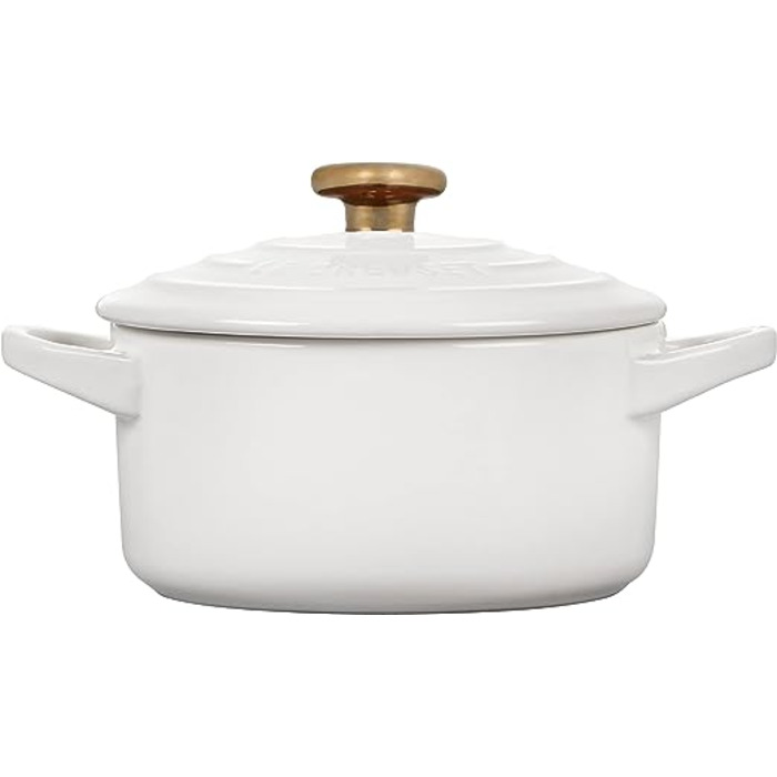 Мини-кокотница с крышкой 0,25 л Heart Le Creuset