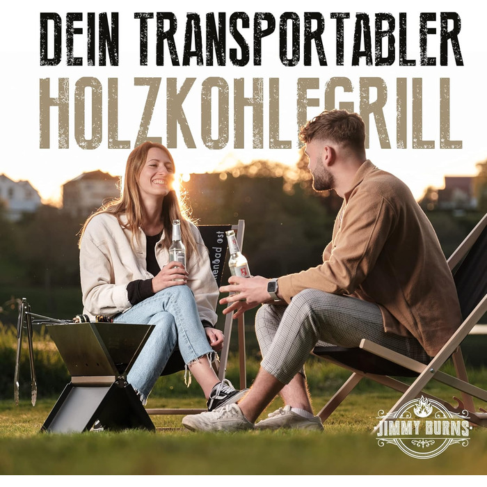 Складний гриль для кемпінгу JIMMY BURNS