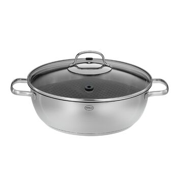 Сотейник з кришкою і парової вставкою Ø 28 см Rosle