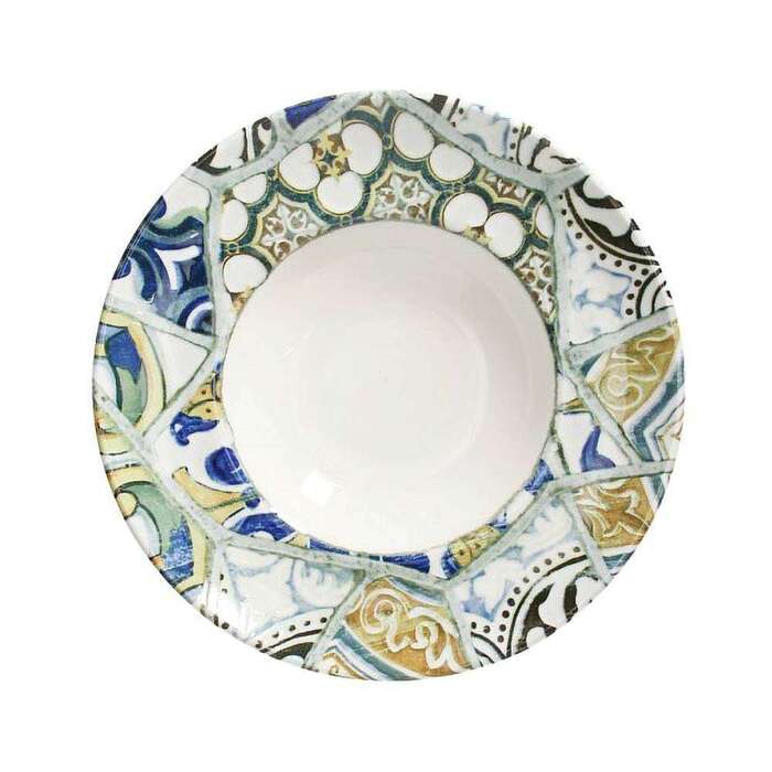 Тарелка глибока, для пасти Tognana Seaside 27 см  maiolica PX02327M088