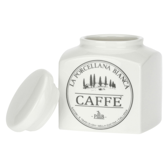 Банка для кофе фарфор 1,1 л La Porcellana Bianca