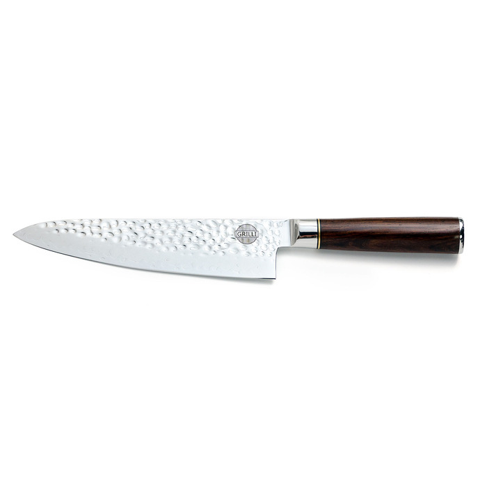 Профессиональный нож шеф повара из дамасской стали Chefs Knife GRILLI 88815 Код: 012181