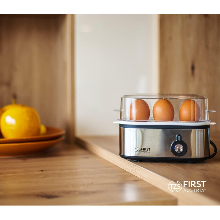 Електрична яйцеварка 210 Вт, 3 яйця TZS First Austria