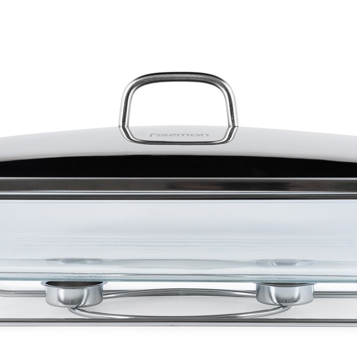 Прямокутний марміт Fissman 39,5x24x6,5 см/4,0 л жаростійке скло (6047)