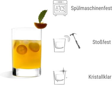 Набір із 6 склянок для води/соку 290 мл, New York Bar Stölzle Lausitz