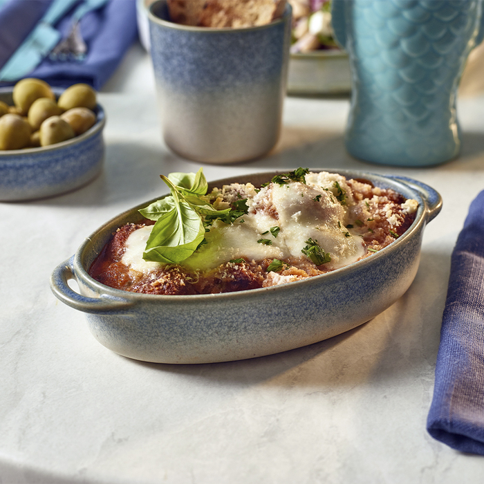 Форма овальна, 17.5*11.5*4 см, 420 мл, ефект чавуну, Forge Coast, GenWare