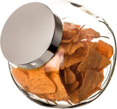 Набір із 2-літрових банок для цукерок із закручуваними кришками BigDean