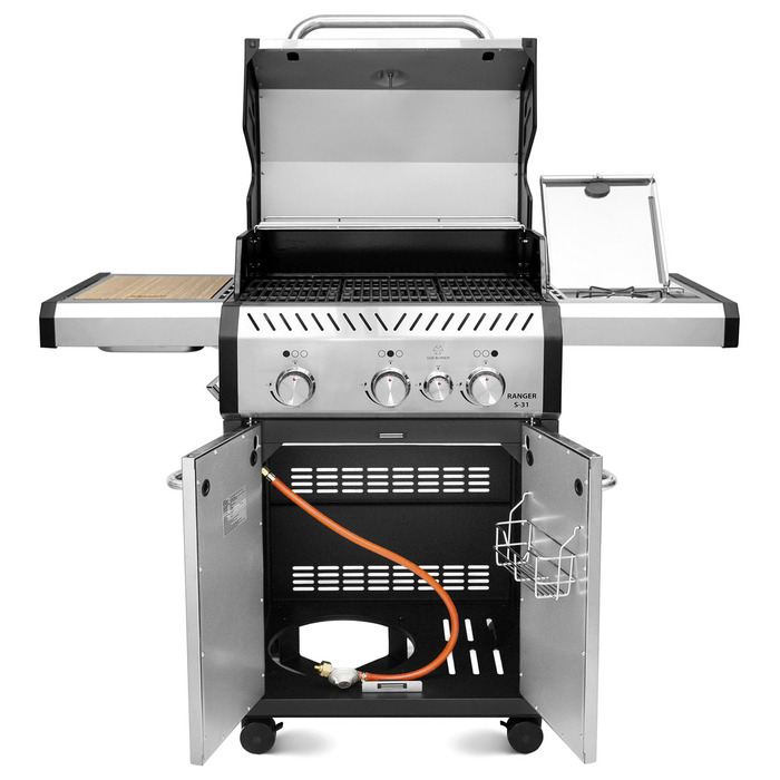 Газовий гриль Ranger 31 + набір необхідних аксесуарів GRILLI 777243-set Код: 013224