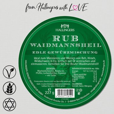 Подарунковий набір спецій ручної роботи, 24 спеції з усього світу (набір) - Літній подарунок та ідеальний подарунок для барбекю Новий дім, вітання, дружба, одужання, Deluxe Selection 24, 24 спеції (73511) (Waidmannsheil Rub, спеція (71612)), 24 -