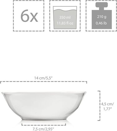 СПІВАЧКА Порцеляновий столовий сервіз Bilgola Black Lines, набір посуду з 18 предметів на 6 персон, набір тарілок, квадрат (сервіз посуду 36 шт.)