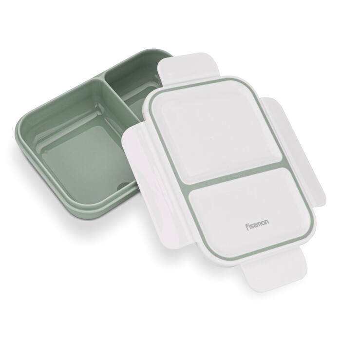 Ланч-бокс с двома відділенням Fissman 20х14х5см / 800 мл (6750)