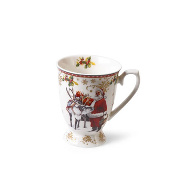 Чашка Fissman CHRISTMAS 300 мл фарфор (13799)
