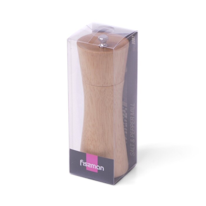 Млин для солі та перцю Fissman фігурна 16x5,5 см механічна (8087)