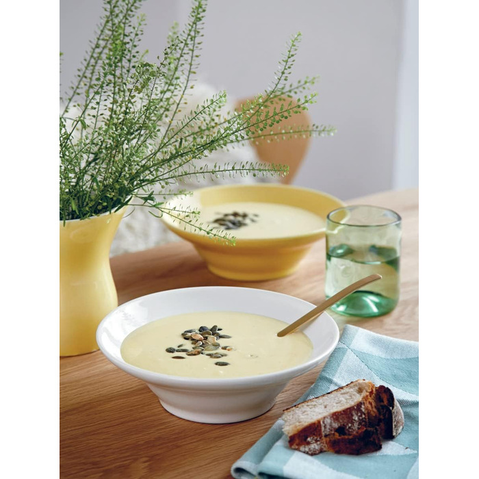 Чаша овальная 21 см, белая Ursula Kähler