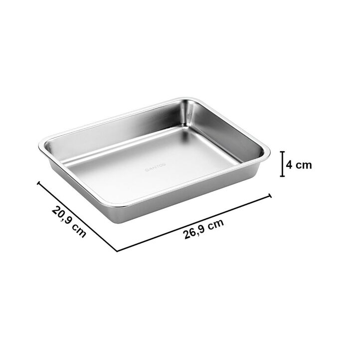 Піддон для гриля маленький 26,9 x 4 x 20,9 см Santos