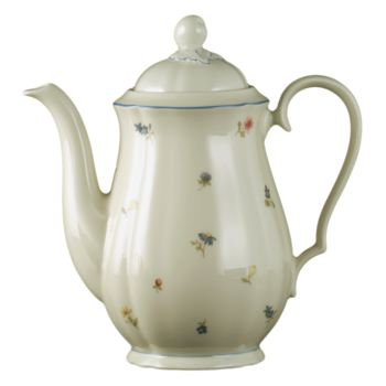 Кавник на 6 персон 1.35 л Streublume blauer Rand Marie-Luise Seltmann