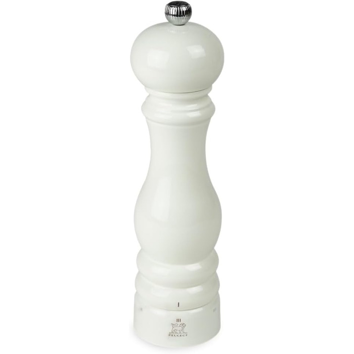 Соляний млин Paris u'Select 22 см - ParisRama - 6 попередньо встановлених помелів - Виготовлений з деревини, сертифікованої PEFC - Французькі ноу-хау - Лакований слоновою кісткою