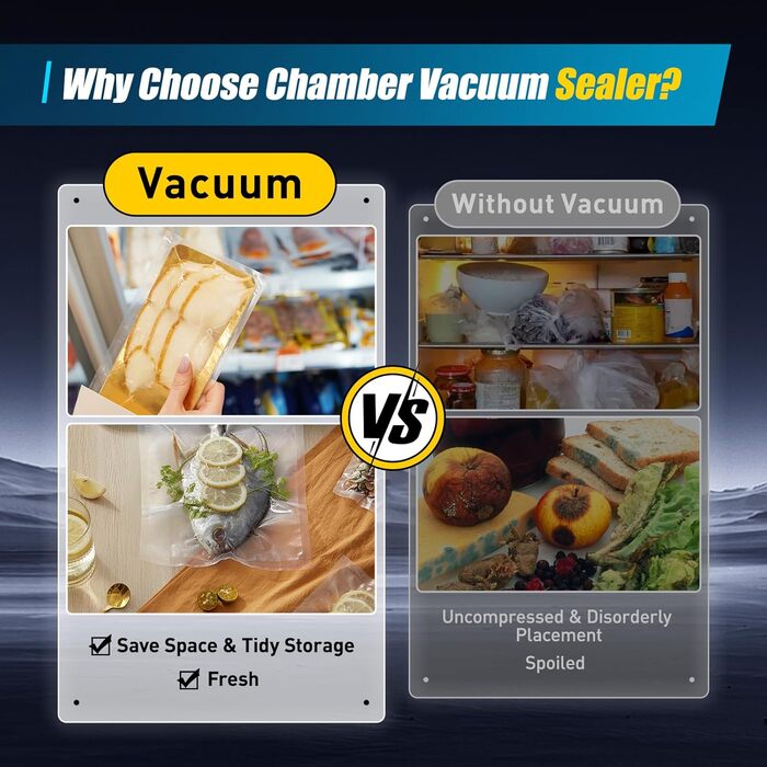 Вакуумный упаковщик из нержавеющей стали 120 Вт LOIRIIC