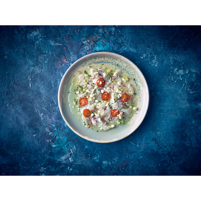 Тарілка кругла 27,5 см, Terra Porcelain Seafoam, GenWare