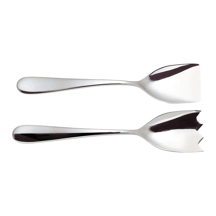 Прилади для салату 26 см металік Nuovo Milano Alessi