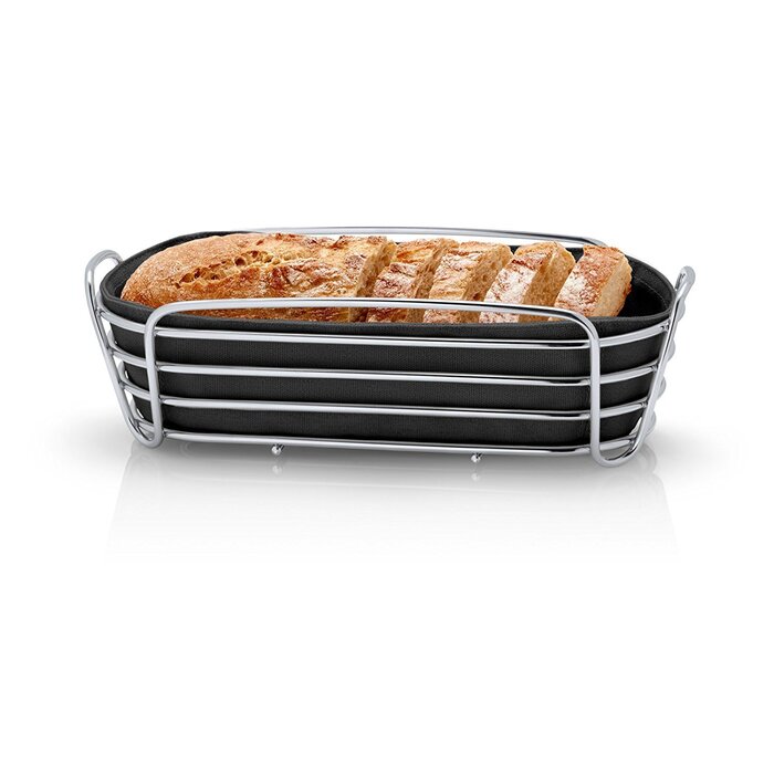 Кошик для хліба 32 х 14 см чорна Delara Blomus