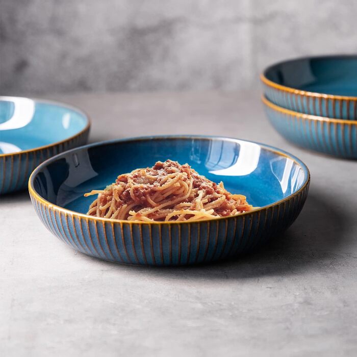 Керамічна тарілка для пасти 21 см 2 шт CSYY