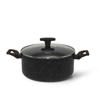 Кастрюля со стеклянной крышкой 20 см 2,87 л Carrie Fissman