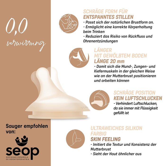 Пляшечка для годування 270 мл Zero Zero SUAVINEX