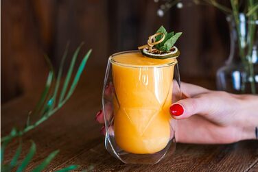 Набор из 2  чашек для кофе с двойными стенками 350 мл Konsimo