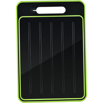 Дошка для розморожування та нарізання 36,5 х 25 см, чорний/зелений SMELEYOU